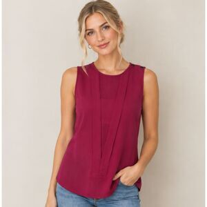 Trina Turk 100% SILK Blouse S NWOT